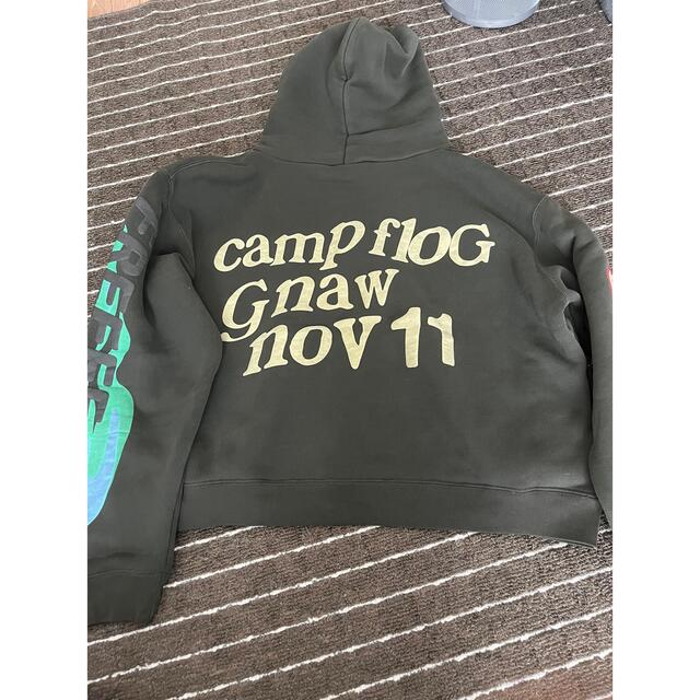 CPFM Kids see ghost Hoodie green