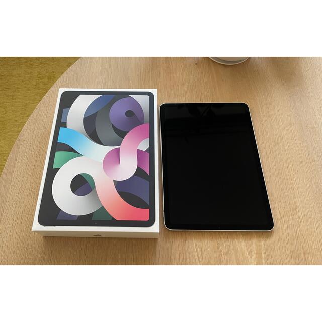 【タイムセール！】 シルバー - Apple iPadAir4 第4世代　自宅使用のみ wifi 64GB タブレット