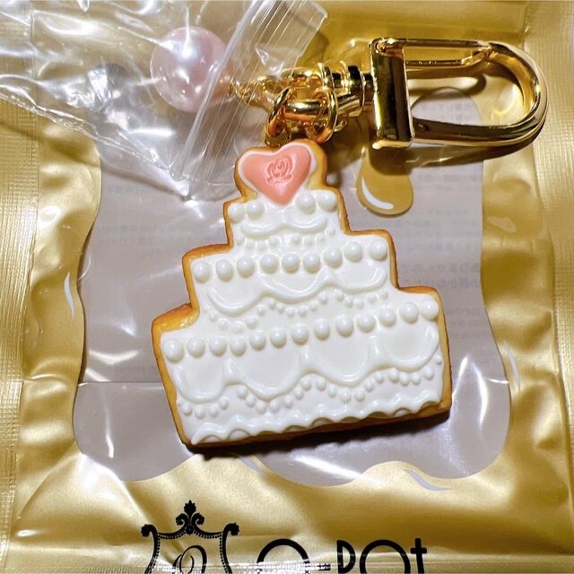 新品未使用】Q-pot. ウェディングケーキ クッキー バッグチャーム