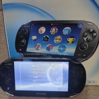 プレイステーションヴィータ(PlayStation Vita)のSONY PlayStationVITA 本体  PCH-1000 ZA01(携帯用ゲーム機本体)