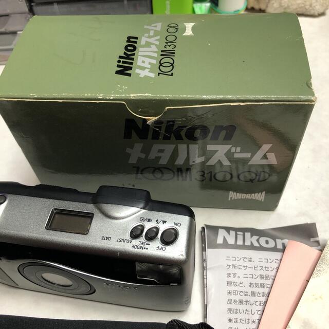 Nikon(ニコン)の動作品　Nikon ZOOM 310 QD  メタルズーム　フィルムカメラ スマホ/家電/カメラのカメラ(フィルムカメラ)の商品写真