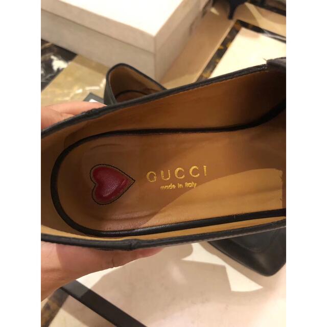 Gucci(グッチ)のグッチローファー　黒 レディースの靴/シューズ(ローファー/革靴)の商品写真