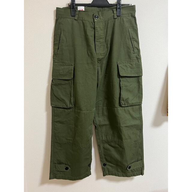 COMOLI(コモリ)のoutil Pantalon Blesle 13 olive ウティ m47 メンズのパンツ(ワークパンツ/カーゴパンツ)の商品写真