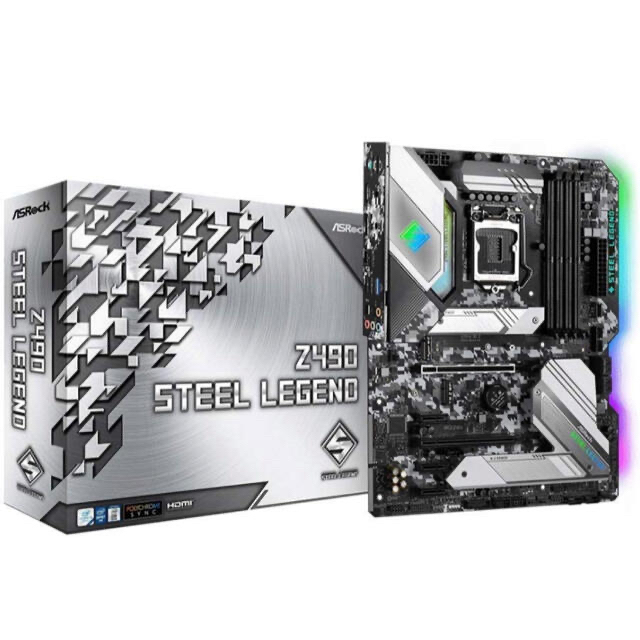 ASRock Z490 Steel Legend マザーボード【ゲーミングPC】