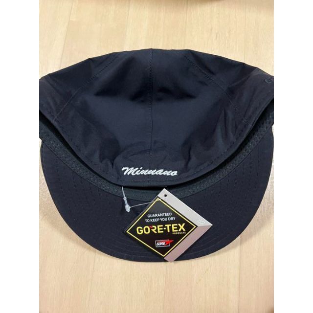 NEW ERA(ニューエラー)のminnano new era goretex キャップ　7 1/2 黒　新品 メンズの帽子(キャップ)の商品写真