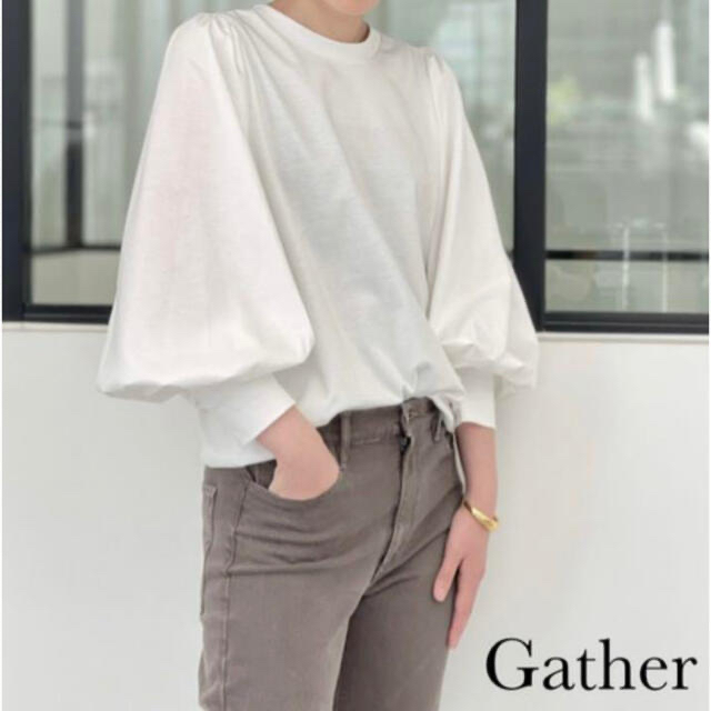 にベイクル L´Appartement DEUXIEME CLASSE - Gather Long sleeve Teeの ハーフスリ