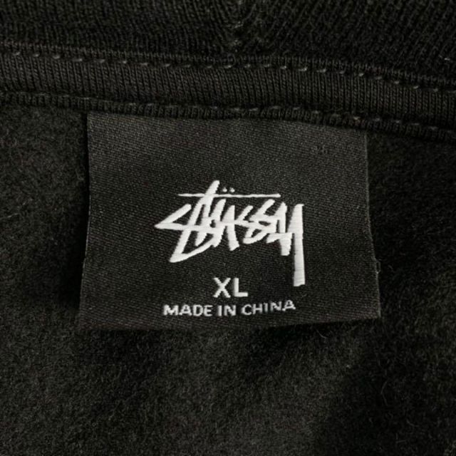 限定セールHOT STUSSY - ステューシー パーカー 花 センター刺繍ロゴ