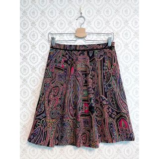 エトロ(ETRO)のETRO エトロ ペイズリー柄スカート(ひざ丈スカート)