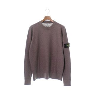 ストーンアイランド(STONE ISLAND)のSTONE ISLAND ストーンアイランド ニット・セーター M ピンク系 【古着】【中古】(ニット/セーター)