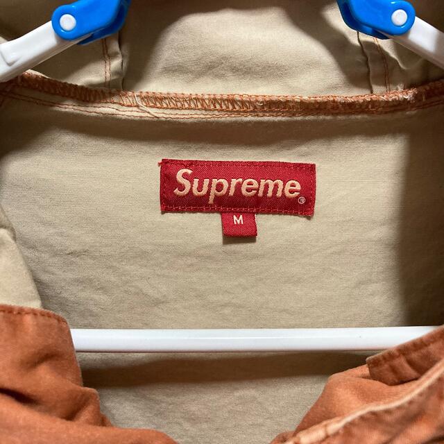 Supreme(シュプリーム)のsupreme overdyed twill hooded jacket M メンズのジャケット/アウター(マウンテンパーカー)の商品写真