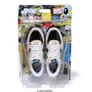 アベイシングエイプ(A BATHING APE)の２つセット BAPE STA MARVEL ROCKET とハルク26(スニーカー)