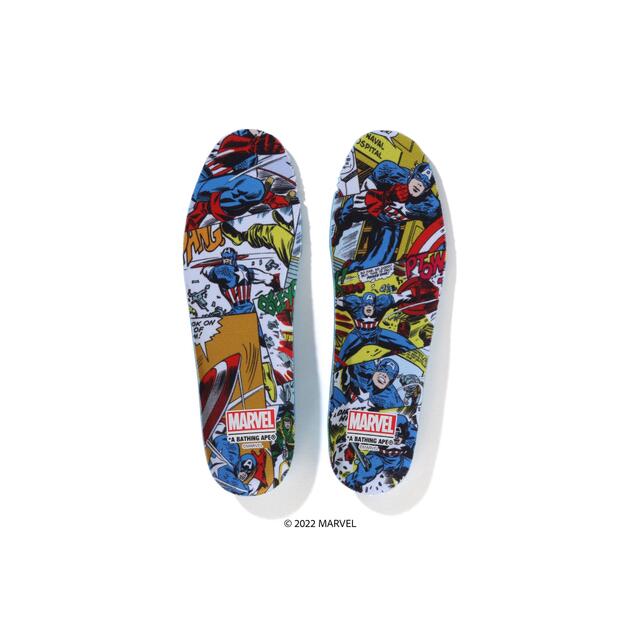 26.5 BAPE STA MARVEL CAPTAIN AMERICA