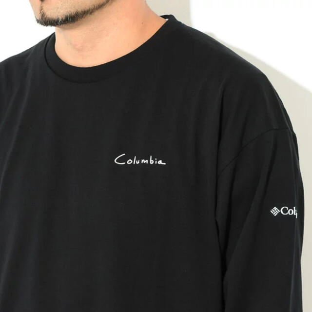 Columbia(コロンビア)のコロンビア Columbia ロンT アウトドア　ブラック メンズのトップス(Tシャツ/カットソー(七分/長袖))の商品写真