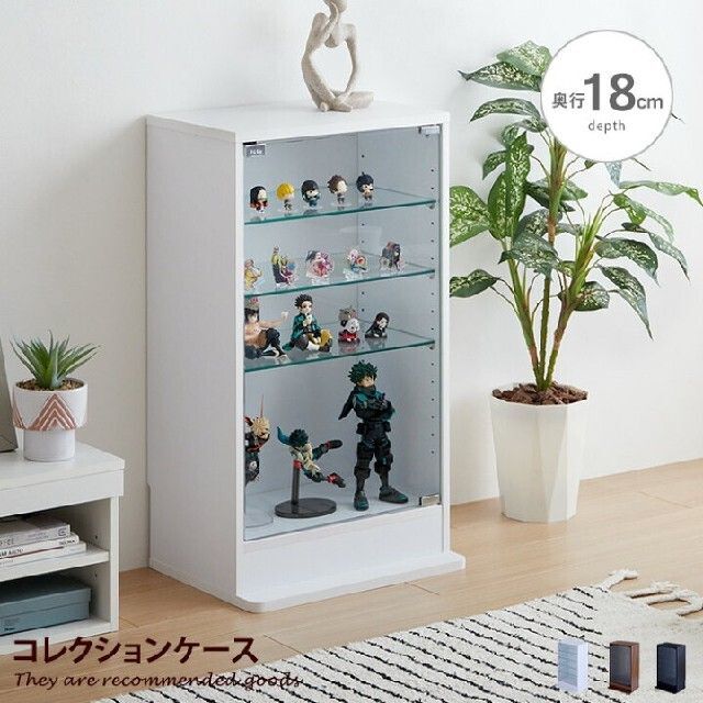 コレクションケース 奥行 18cm 収納 ディスプレイ コンパクト Legen