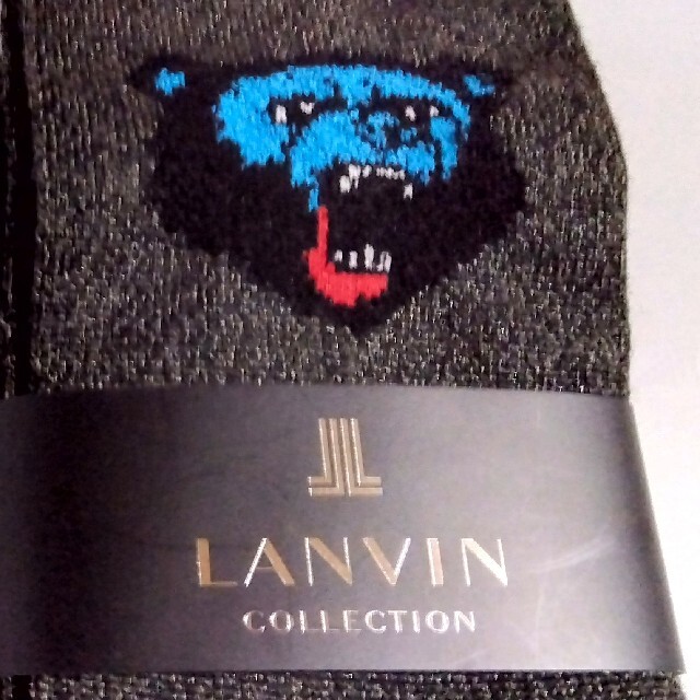 LANVIN(ランバン)の【新品】ランバン ミドル丈 メンズソックス メンズのレッグウェア(ソックス)の商品写真