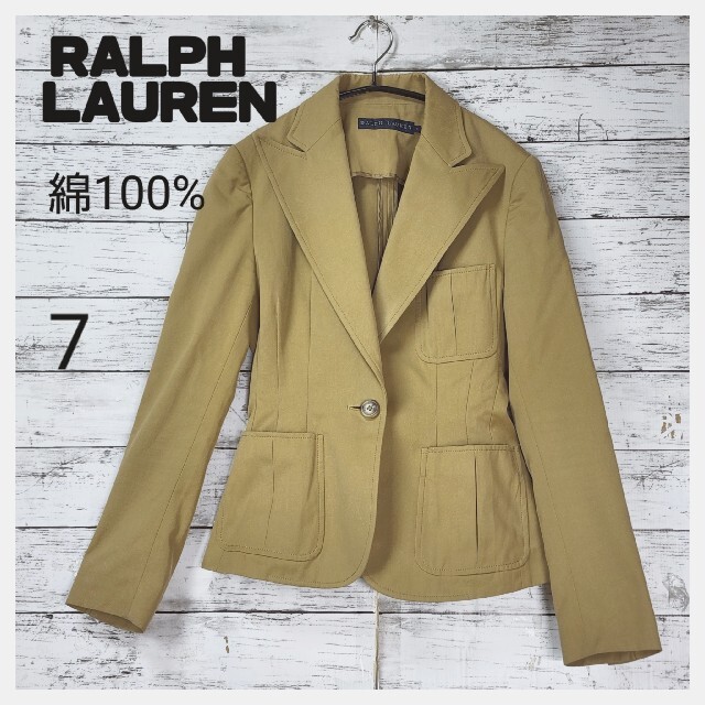 Ralph Lauren(ラルフローレン)のRALPH LAUREN ラルフローレン テーラードジャケットウール100% S レディースのジャケット/アウター(テーラードジャケット)の商品写真