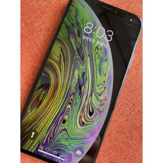 アイフォーン(iPhone)のiPhone XS 64gb 背面割れ　ジャンク品(スマートフォン本体)