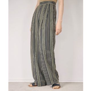 トゥデイフル(TODAYFUL)の❰美品❱TODAYFUL Georgette Stripe Trousers(カジュアルパンツ)