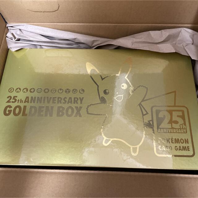 ポケモン(ポケモン)の受注生産分　ポケカ　ゴールデンボックス　25th GOLDEN BOX+スリーブ エンタメ/ホビーのトレーディングカード(Box/デッキ/パック)の商品写真