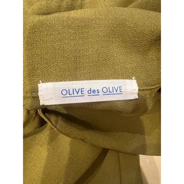 OLIVEdesOLIVE(オリーブデオリーブ)のオリーブ　デ　オリーブ　シャツワンピース レディースのワンピース(ロングワンピース/マキシワンピース)の商品写真