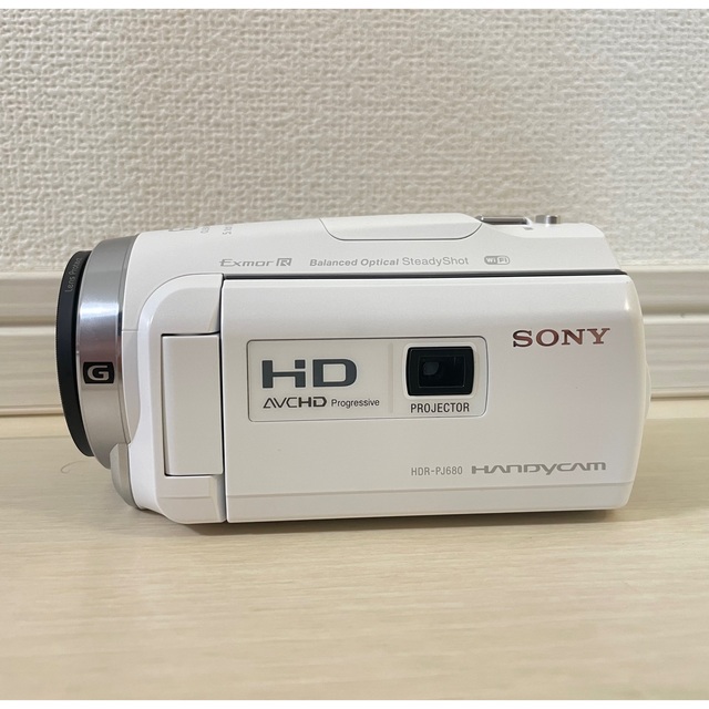 SONY HDR-PJ680 (ホワイト)ハンディカムハンディカム