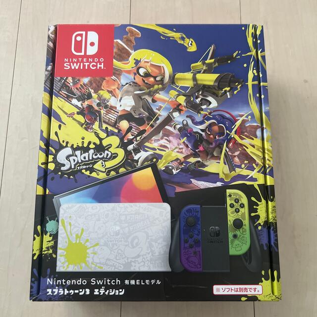 新品□Nintendo Switch 有機EL□スプラトゥーン3 エディションゲームソフト/ゲーム機本体