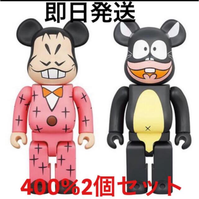 BE@RBRICK(ベアブリック)のBE@RBRICK ウナギイヌ イヤミ 400% ベアブリック  バカボン エンタメ/ホビーのフィギュア(その他)の商品写真