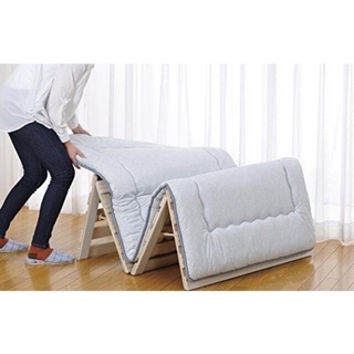 日本製　桐　四つ折り　すのこベッド シングル　長板タイプ　210cm未開封品(すのこベッド)