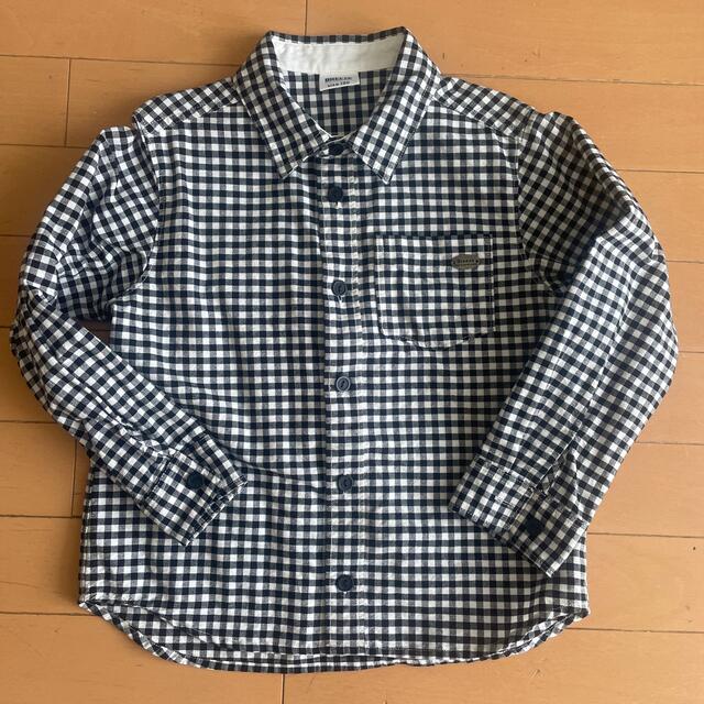 BREEZE(ブリーズ)のBREEZE チェックシャツ　120  キッズ/ベビー/マタニティのキッズ服男の子用(90cm~)(ブラウス)の商品写真