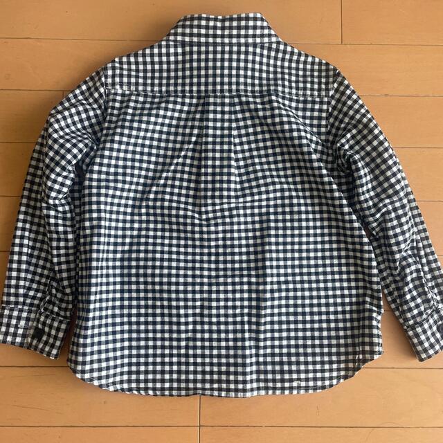 BREEZE(ブリーズ)のBREEZE チェックシャツ　120  キッズ/ベビー/マタニティのキッズ服男の子用(90cm~)(ブラウス)の商品写真