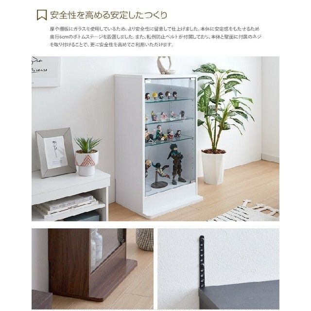 コレクションケース 奥行 18cm 収納 ディスプレイ コンパクト Legen 9