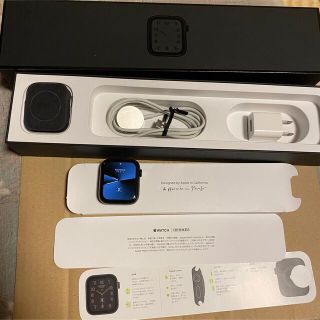 アップルウォッチ(Apple Watch)のApple Watch Series 5 44mm Hermes ブラック(腕時計(デジタル))