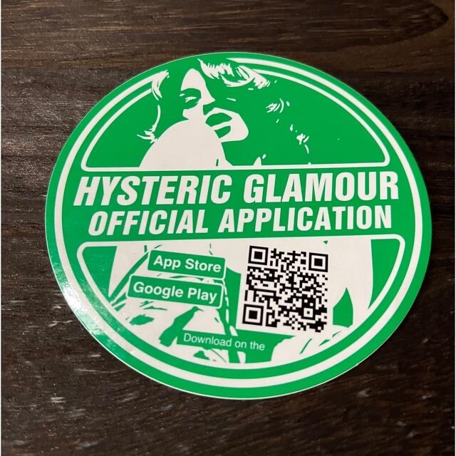 HYSTERIC GLAMOUR(ヒステリックグラマー)のHYSTERIC GLAMOUR Sticker ヒステリックグラマー□hg14 メンズのファッション小物(その他)の商品写真