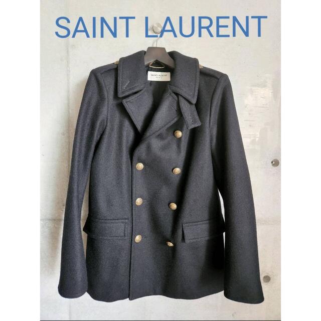 美しい Saint Laurent Pコート ジャケット アウター LAURENT/サン