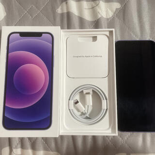 アップル(Apple)のiPhone12 128GB purple 本体(スマートフォン本体)