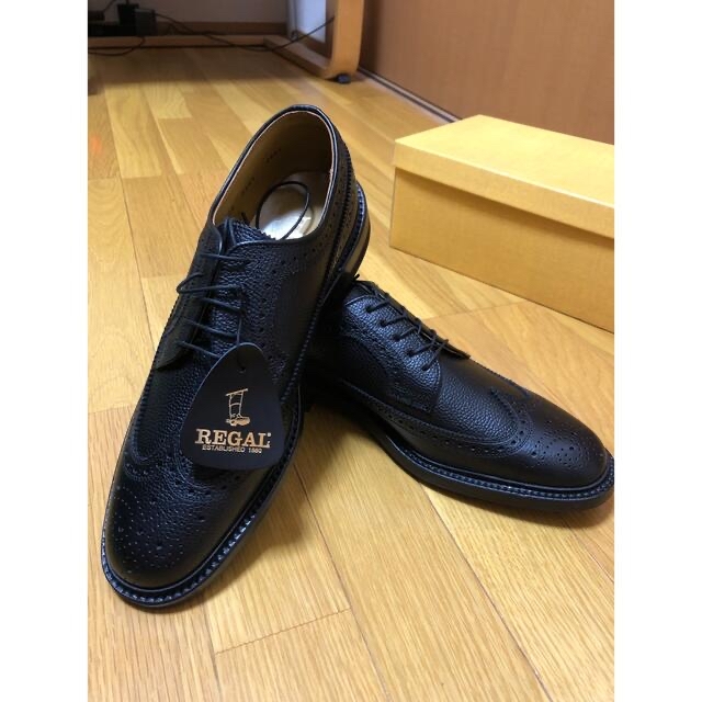 REGAL(リーガル)の【未使用】REGAL ウイングチップ　2585N 26.5cm ビジネスシューズ メンズの靴/シューズ(ドレス/ビジネス)の商品写真