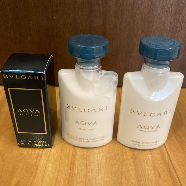 BVLGARI(ブルガリ)のBVLGARI Emirates アメニティ3点セット メンズ コスメ/美容のキット/セット(サンプル/トライアルキット)の商品写真