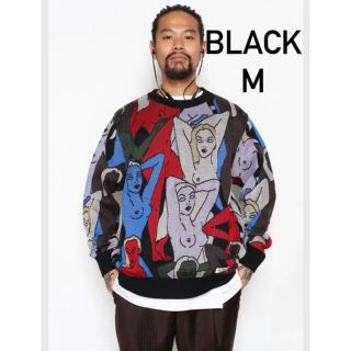 ワコマリア(WACKO MARIA)のWACKOMARIA  KNITJAQUARDSWEATER 22ssBLACK(ニット/セーター)