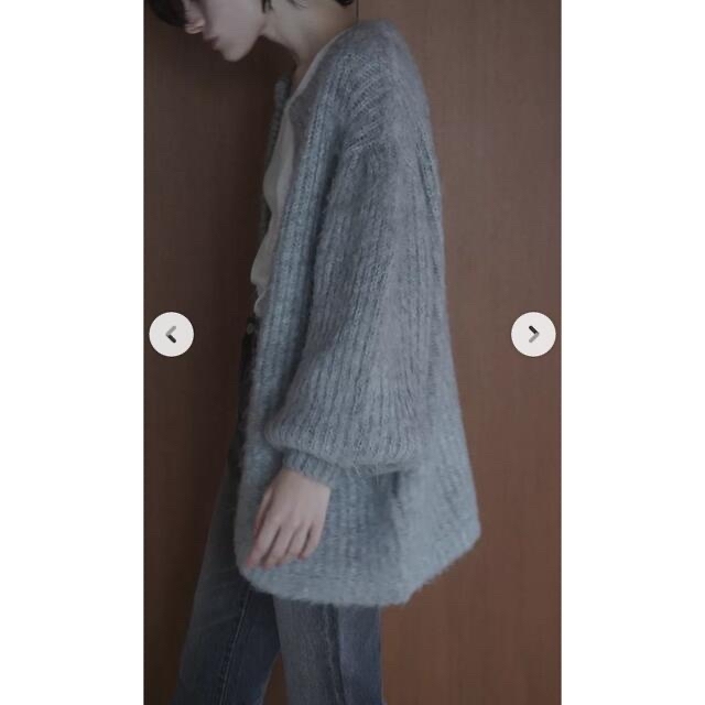 MOHAIR SHAGGY CARDIGAN  CLANE クラネ 1