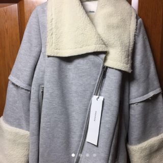 マウジー(moussy)のmoussyボアライダース新品未使用(ライダースジャケット)