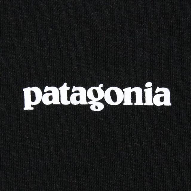 レスポンシ】 patagonia - patagonia ロンT LONG-SLEEVED P-6 ブラック