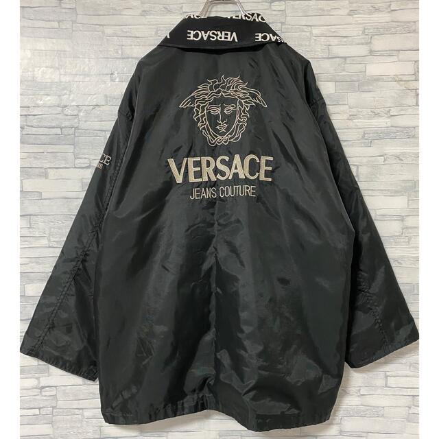 VERSACE - 【激レア】リバーシブル ヴェルサーチ メデューサ刺繍
