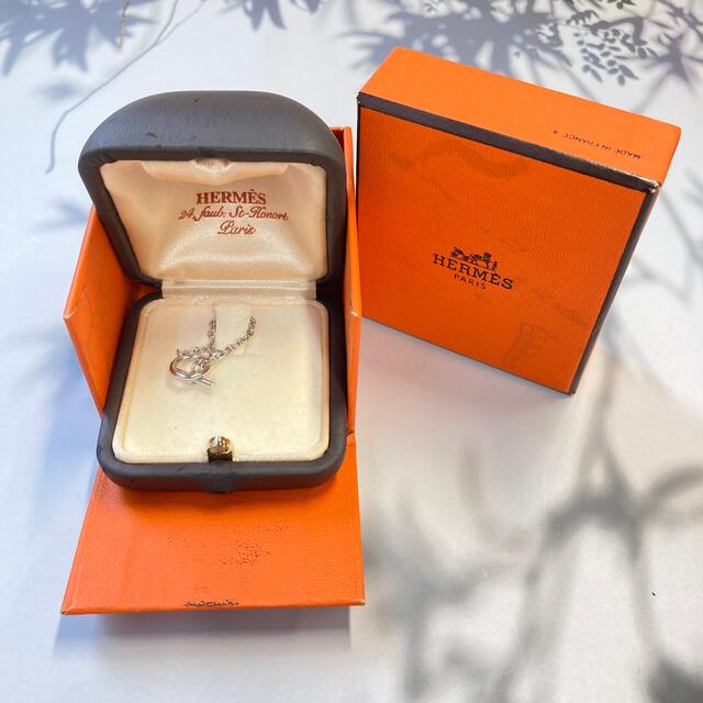 HERMES - エルメス K18 ダイヤモンド シェーヌダンクルチェーン HERMES - エルメス K18 ダイヤモンド シェーヌダンクルチェーン