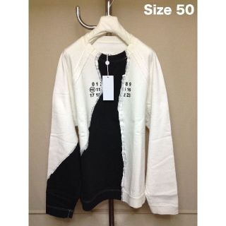 マルタンマルジェラ(Maison Martin Margiela)の新品 50 マルジェラ 20ss ナンバリング ロゴスウェット 2082(スウェット)