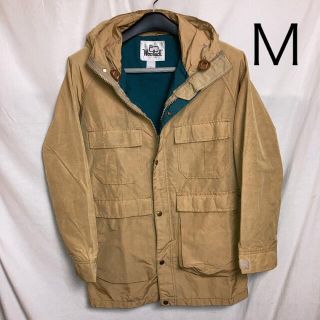 60sリバーシブル ウールジャケット レッドMコート マウンテンパーカーaw94