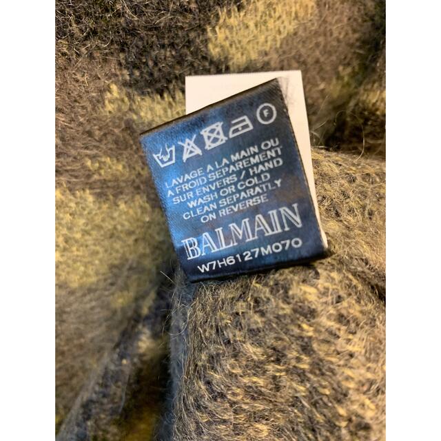 BALMAIN - 国内正規 BALMAIN バルマン モヘヤ 迷彩 ニットの通販 by