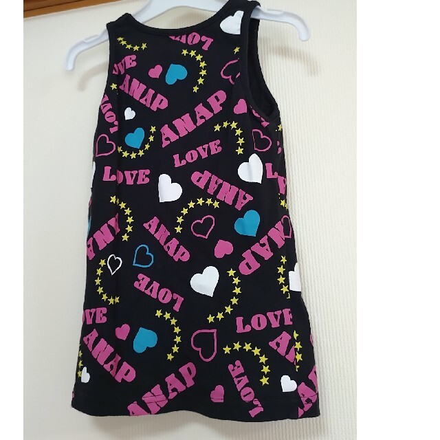 ANAP Kids(アナップキッズ)のANAP  タンクトップ  100 キッズ/ベビー/マタニティのキッズ服女の子用(90cm~)(Tシャツ/カットソー)の商品写真