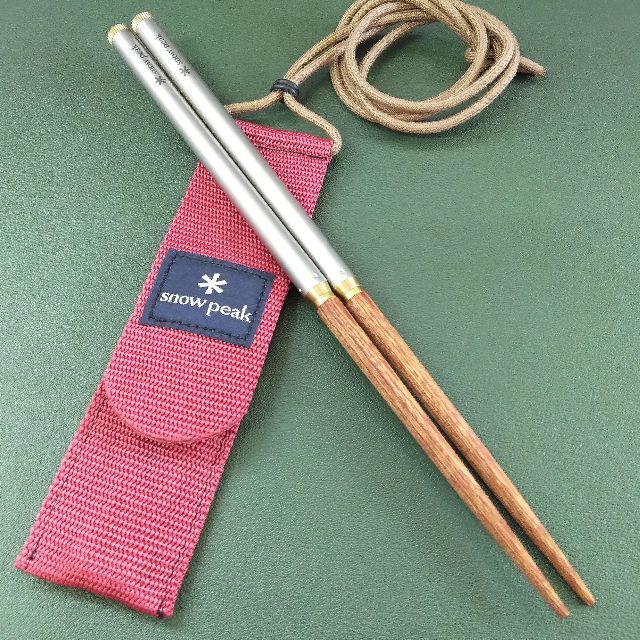 廃盤希少品!!スノーピーク*六角箸 白 2膳セット【新品未使用 廃盤希少品!!スノーピーク*六角箸 白 2膳セット【新品未使用