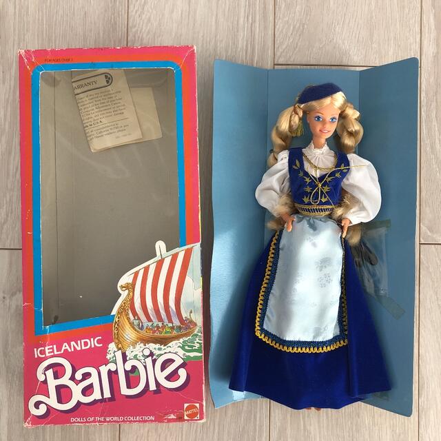 1986年アイスランドBarbieバービー　ヴィンテージ  人形
