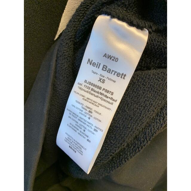 NEIL BARRETT - 正規 20AW Neil Barrett ニールバレット 星 パーカー